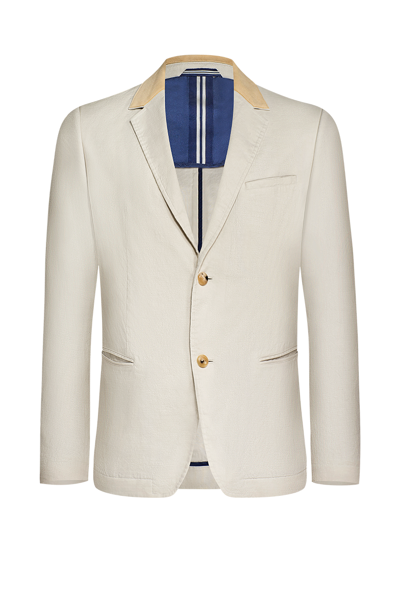 Lässige Reversjacke mit Struktur - Bild 1