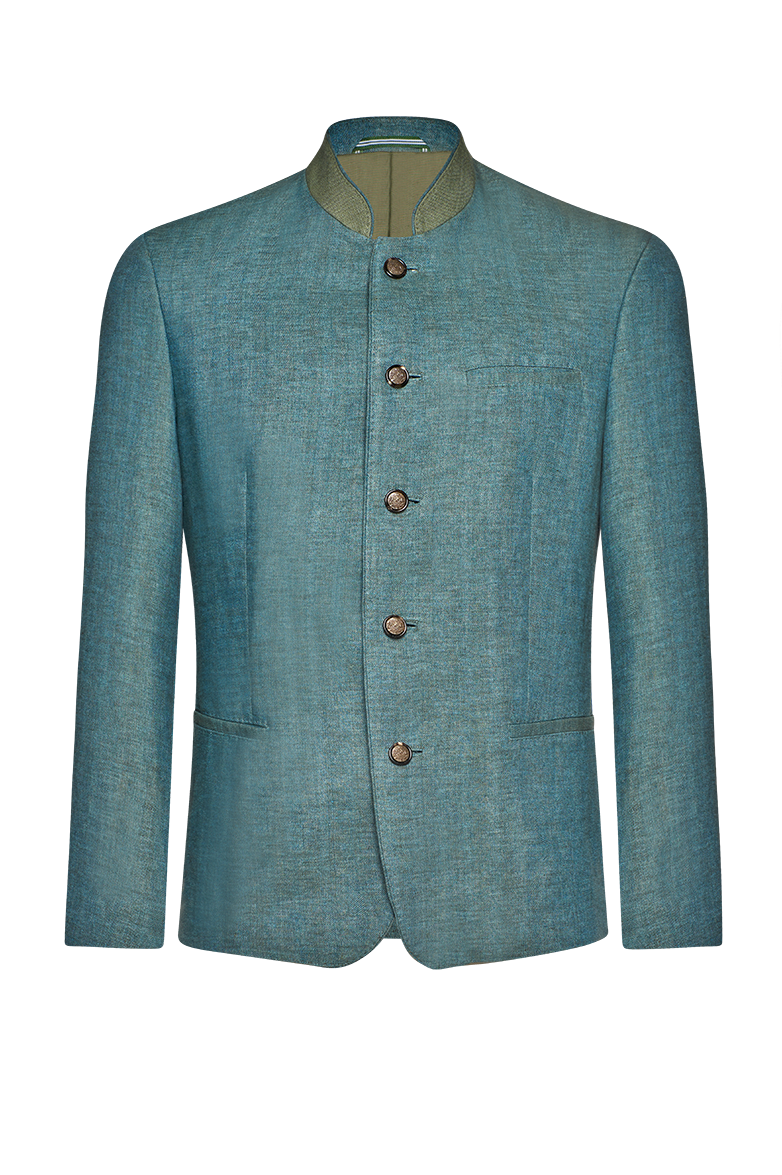 Leinenjacke mit Stehkragen - Bild 7