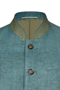 Leinenjacke mit Stehkragen - Miniatur 9
