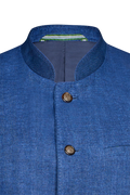 Leinenjacke mit Stehkragen - Miniatur 3