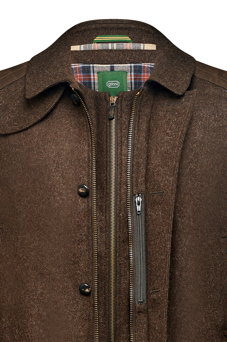 Jagd-Jacke 2 in 1 Lodenjacke mit Gilet - Bild 3