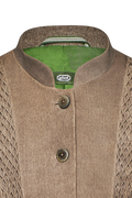 Gesmokte Lederjacke - Miniatur 3
