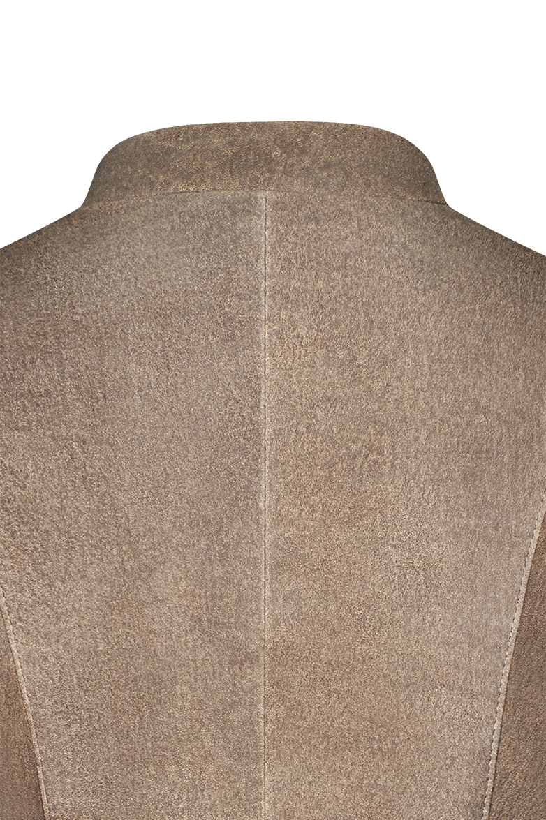 Gesmokte Lederjacke - Bild 5