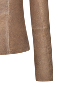 Gesmokte Lederjacke - Miniatur 6