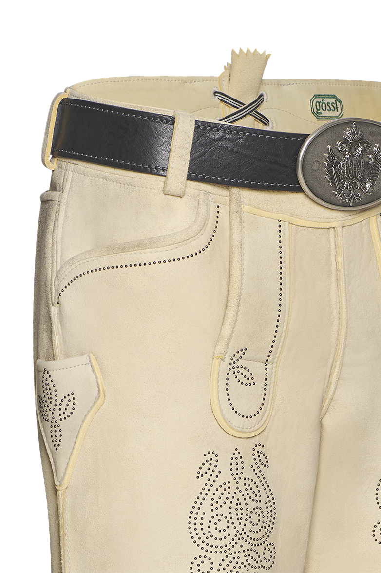 Nieten-Lederhose - Bild 5