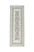 Schal mit Blattmuster - Miniatur 1