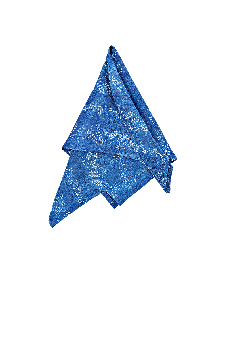 Blaudruck-Stecktuch - Bild 1