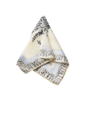 Stecktuch mit Blattmuster - Miniatur 2