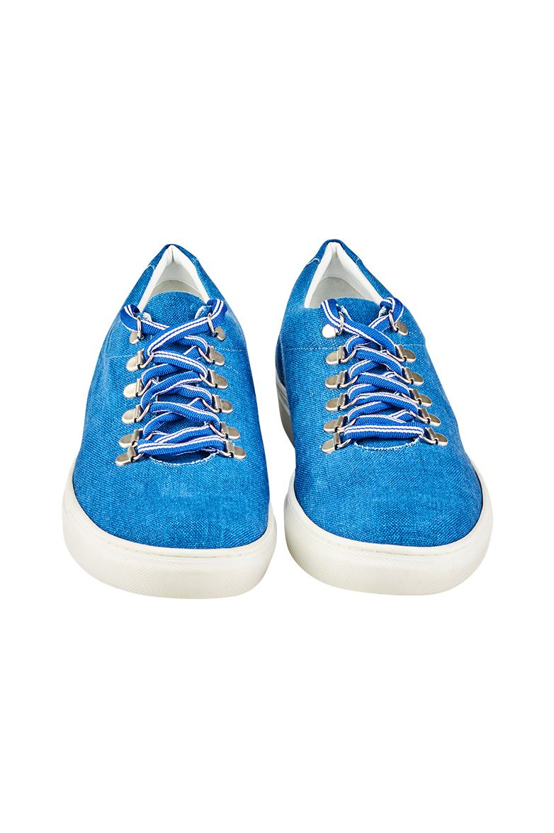 Blaudruck-Sneaker - Bild 1