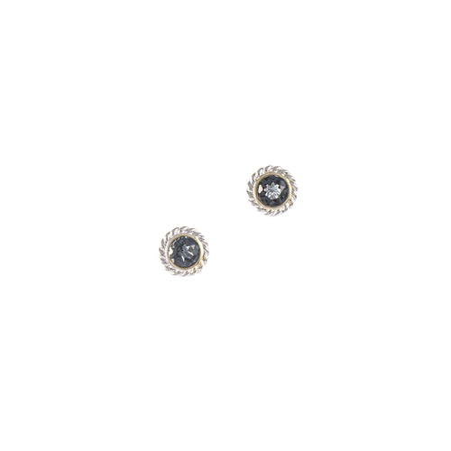 Ohrstecker Rund