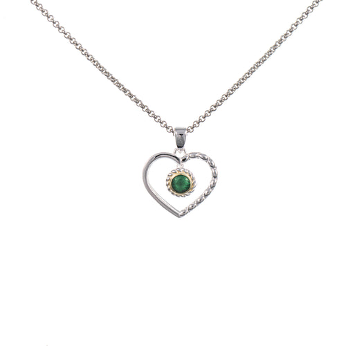 Anhänger mit Kette Herzig